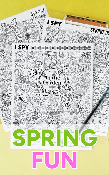 Spring / Gardening / Holidays I Spy Bundle - Printable Digital Download by Greengate Images