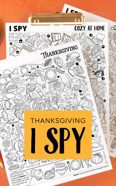 Thanksgiving I Spy Bundle