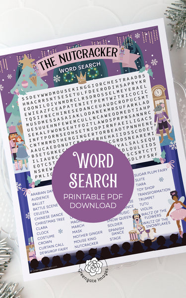 Nutcracker Word Search