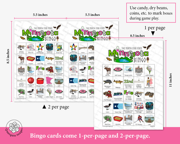 Minnesota Bingo - Greengate Images