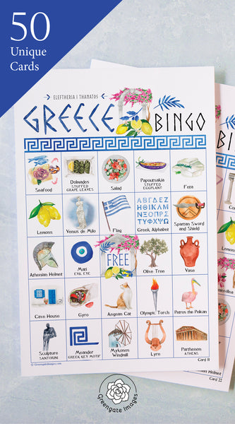 Greece Bingo