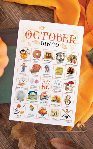 October Bingo