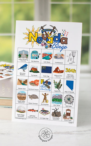 Nevada Bingo Cards