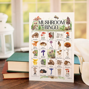 Mushroom Bingo Cards - Greengate Images