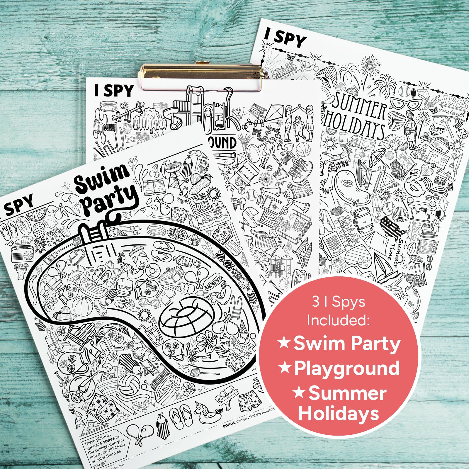 Summer I Spy Bundle – Greengate Images