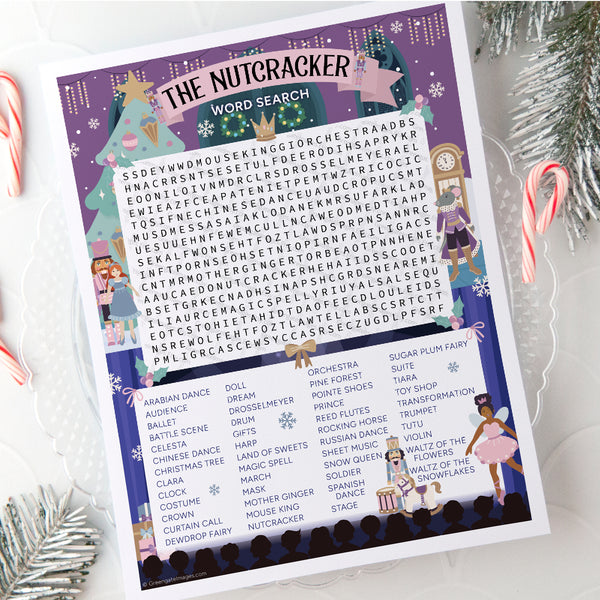 Nutcracker Word Search