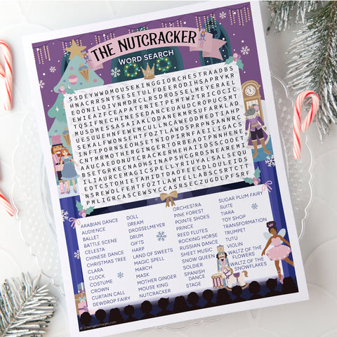 Nutcracker Word Search
