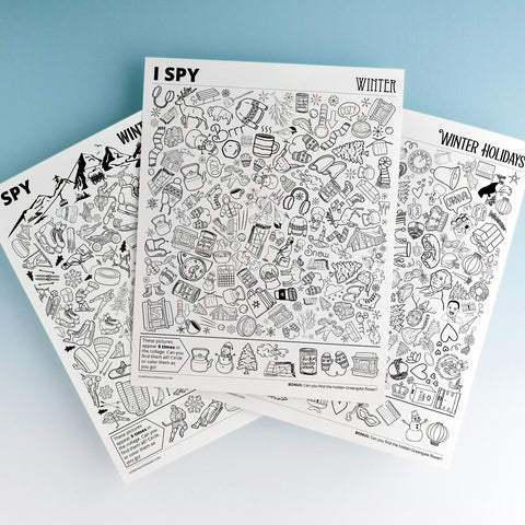 Winter I Spy Bundle