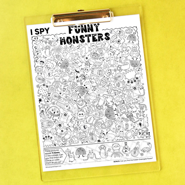 Funny Monsters I Spy