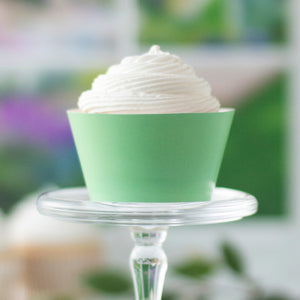 Medium Green Cupcake Wrapper