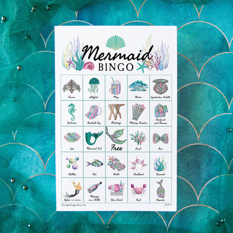 Mermaid Bingo