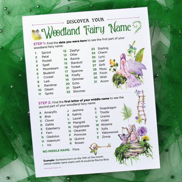 Fairy Name Generator