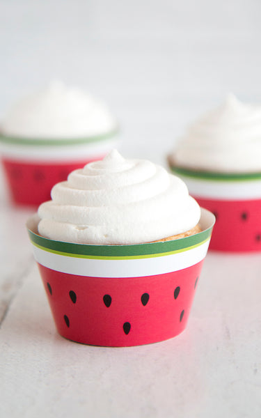 Watermelon Cupcake Wrappers