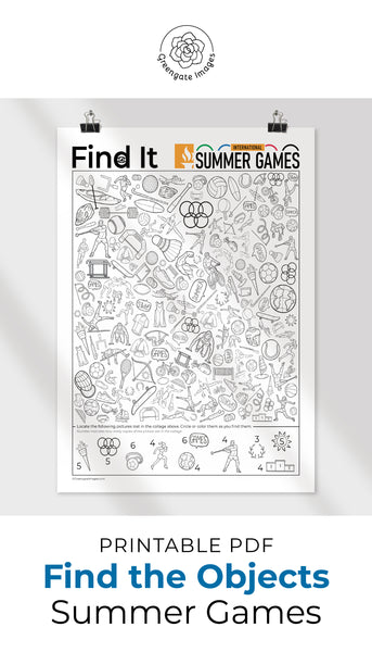 I Spy / Find It - Summer Games - Greengate Images