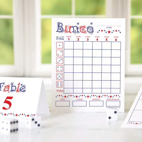 Printable Bunco Calendar Printable Bunco Calendar