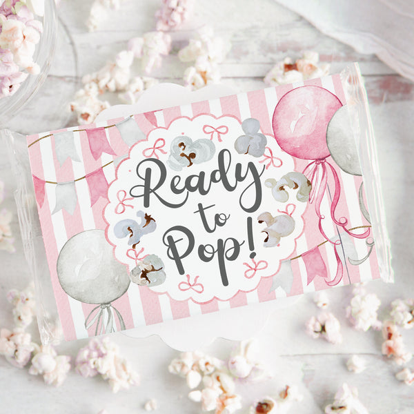 Ready to Pop Popcorn Wrapper - PINK