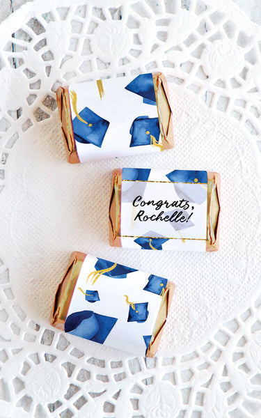 Royal Blue Graduation Nugget Wrapper - Greengate Images