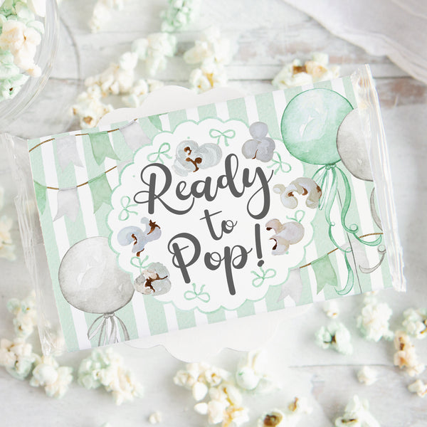 Ready to Pop Popcorn Wrapper - GREEN