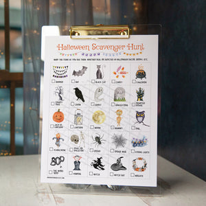 Halloween Scavenger Hunt - Greengate Images