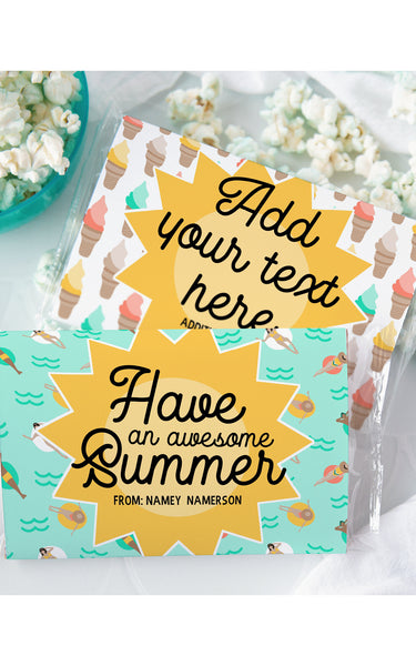 Summer Popcorn Wrapper Duo - Greengate Images