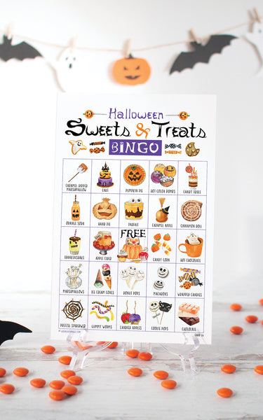 Halloween Sweets Bingo