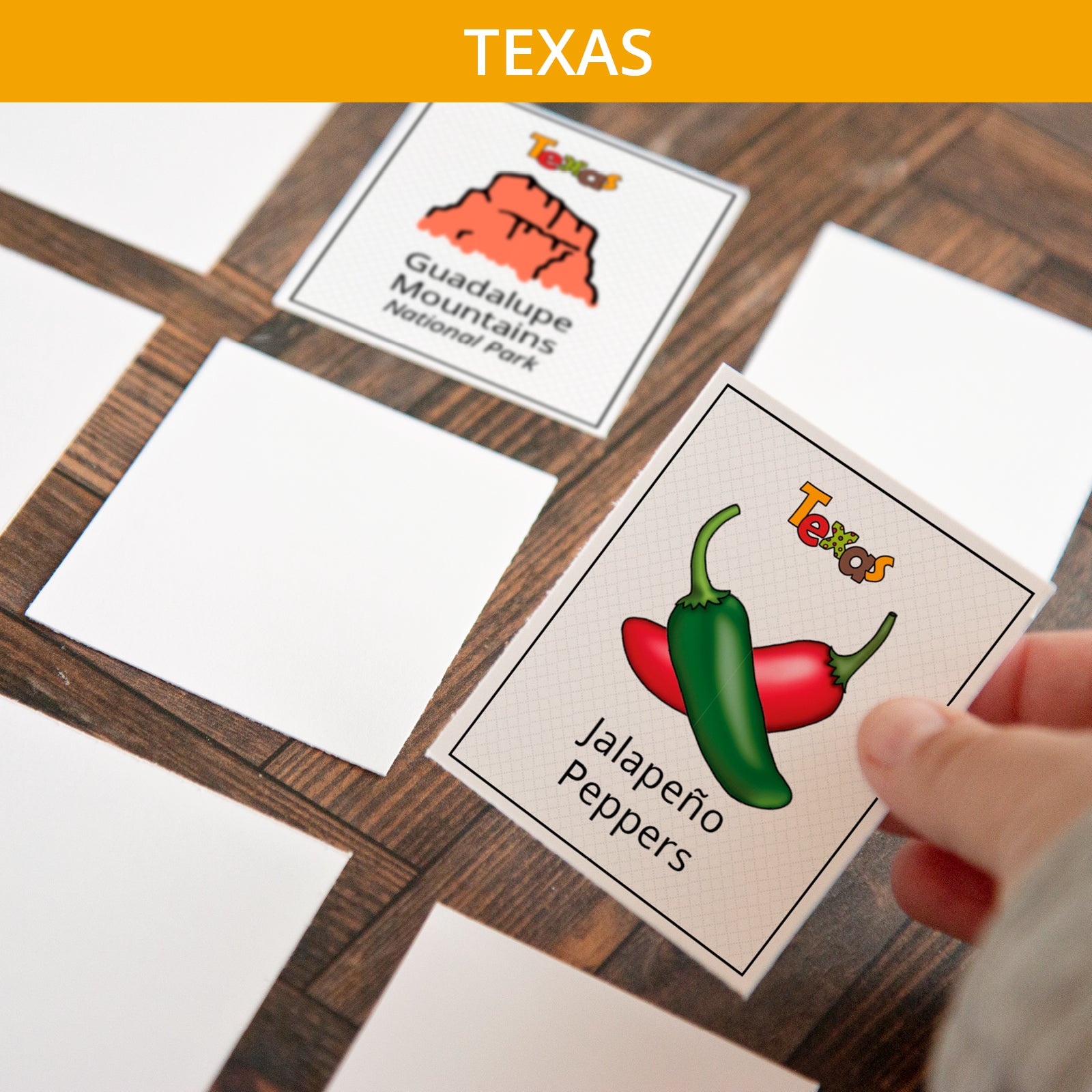 Texas Memory Game