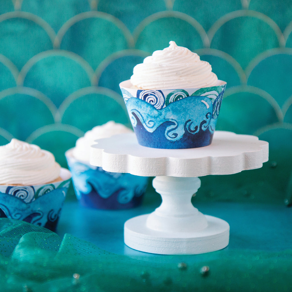 Wave Cupcake Wrapper – Greengate Images