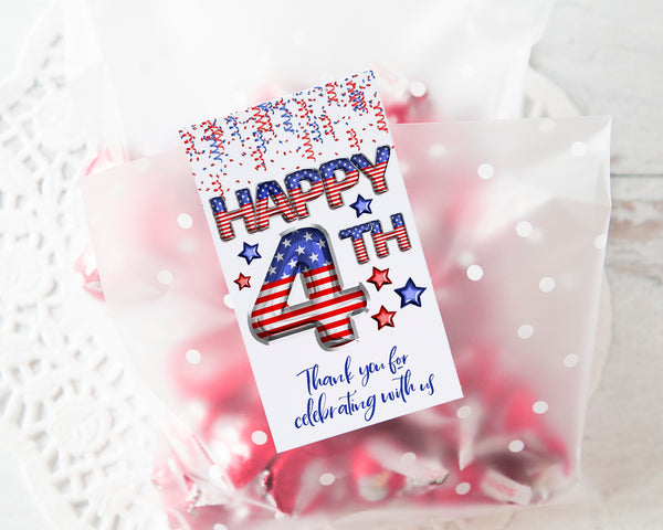 Happy 4th Gift Tag