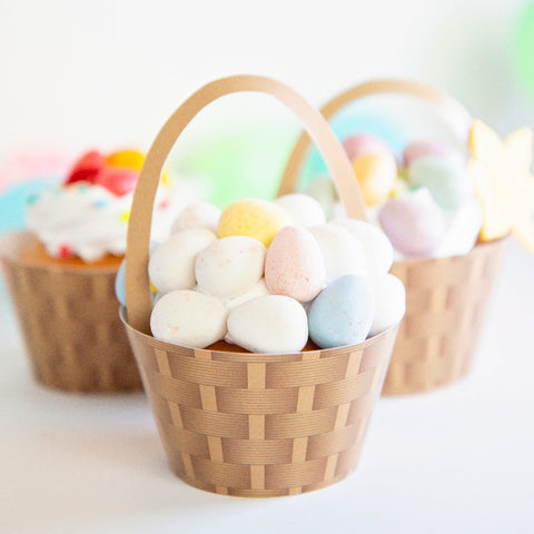 Basket Cupcake Wrappers