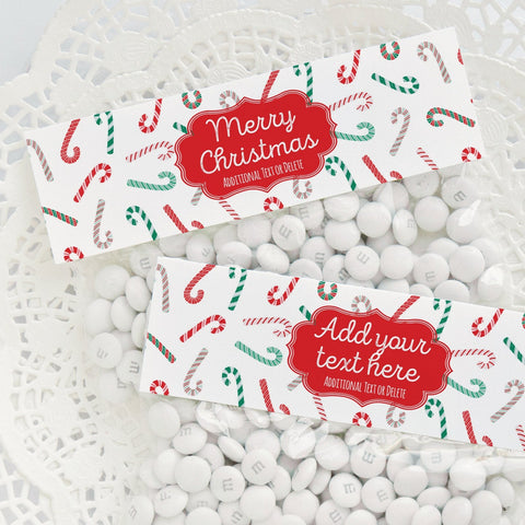 Christmas Bag Toppers - Candy Canes