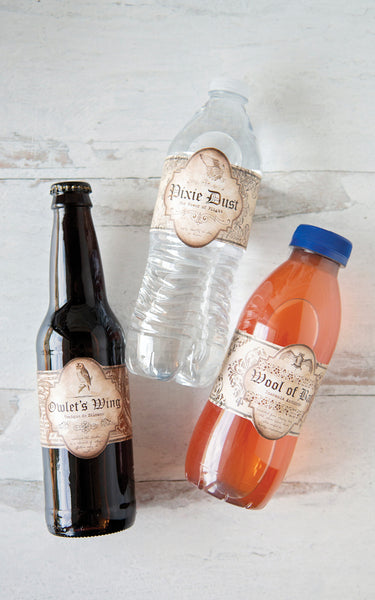 Apothecary Potion Water Bottle Labels