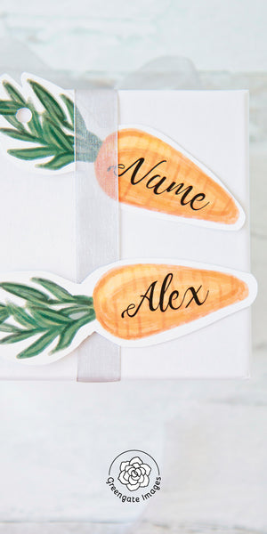 Carrot Gift Tags
