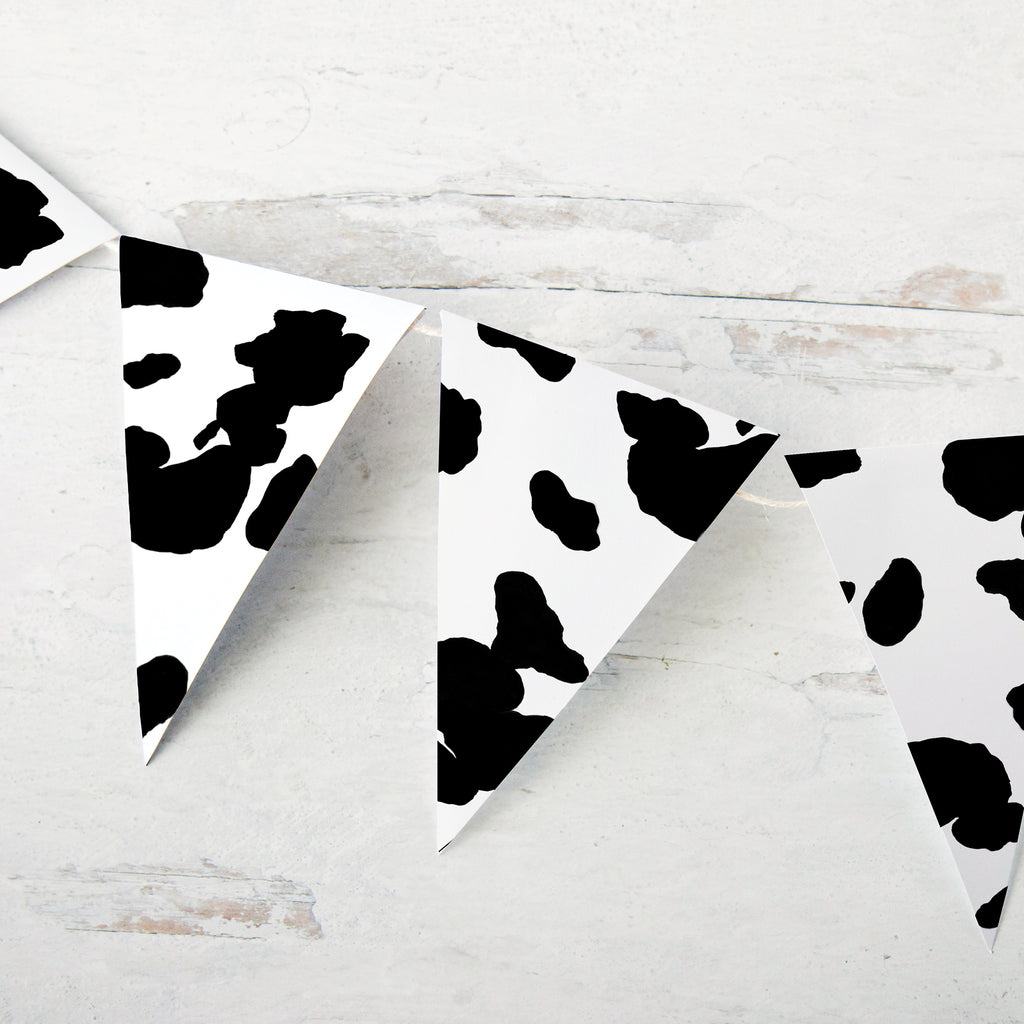 Cow Print Bunting – Greengate Images cow-print-bunting-greengate-images