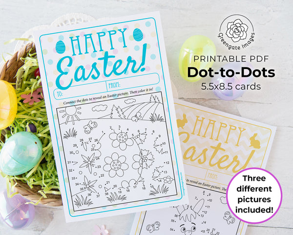 Easter Dot-to-Dot Pack - Greengate Images