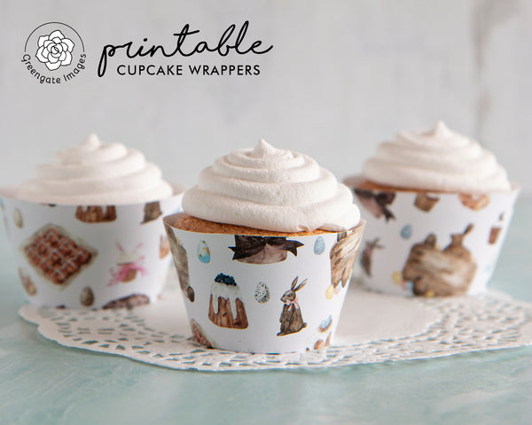 Easter Cupcake Wrapper - Treats