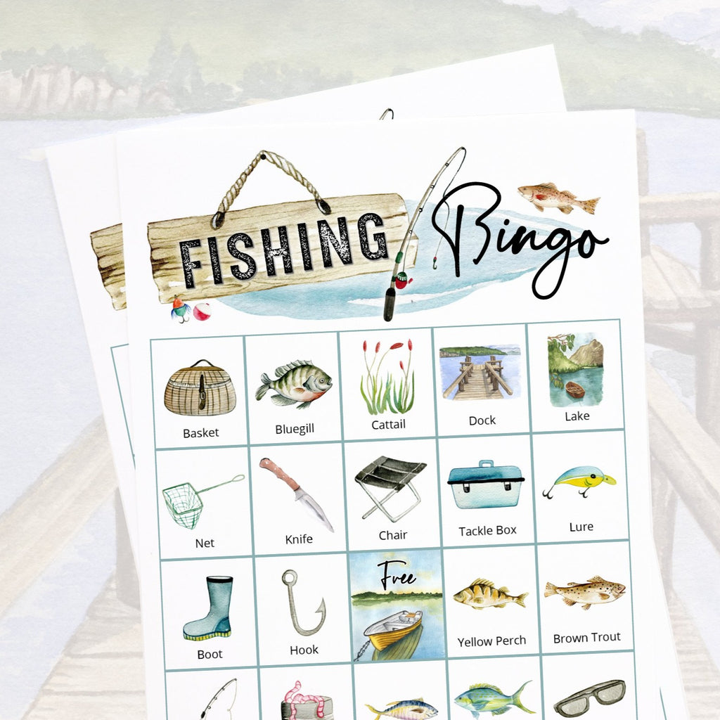 bingo fish hook Fishing Bingo – Greengate Images