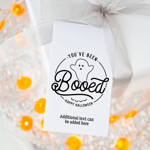 You've Been Booed Gift Tag