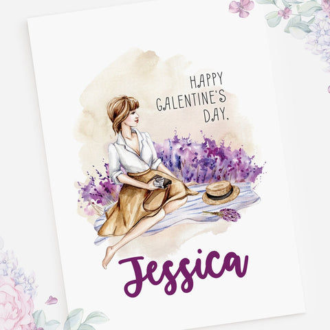 Personalized Greeting Card - Female 10