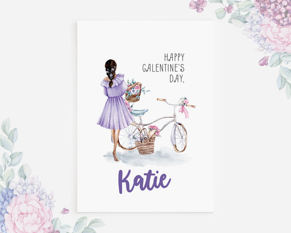Personalized Greeting Card - Female 5