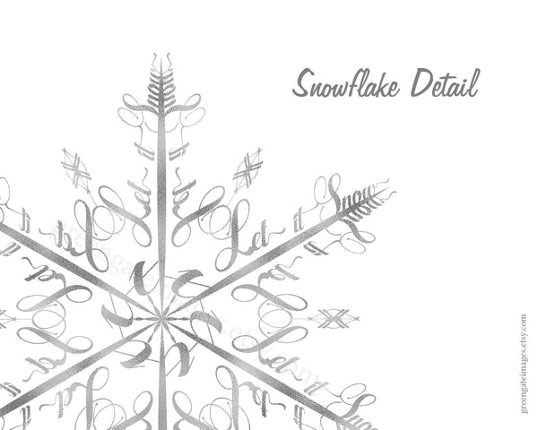 Snowflake Gift Tags 
