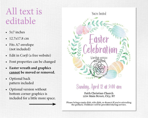 Easter Invitation 