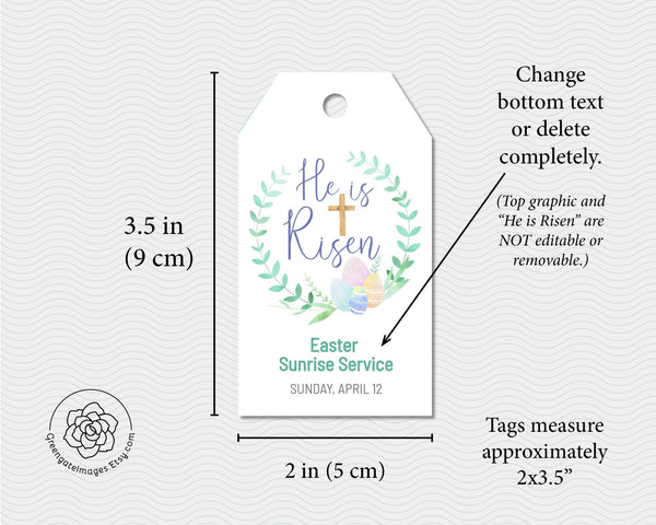 Easter Gift Tags 