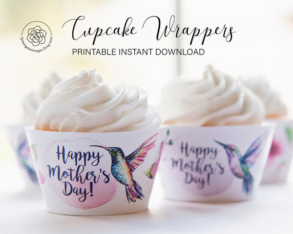 Mother's Day Cupcake Wrappers 