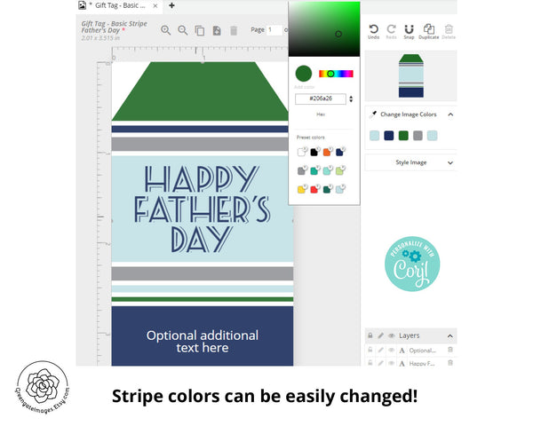 Father's Day Gift Tag 