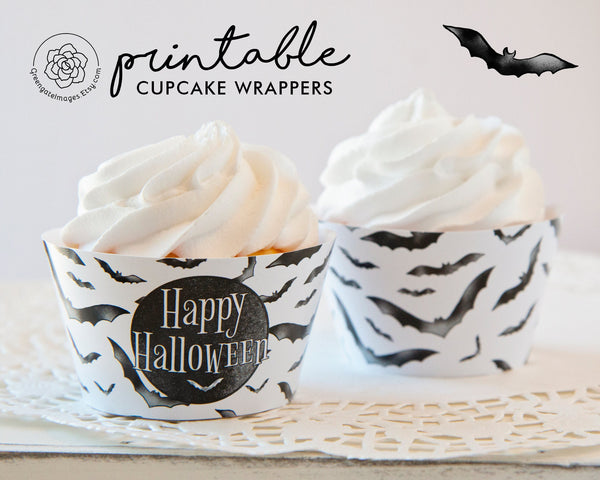 Halloween Cupcake Wrapper 