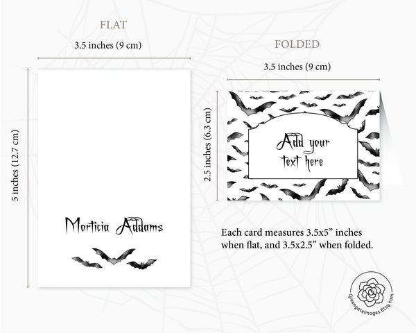 Halloween Place Cards 