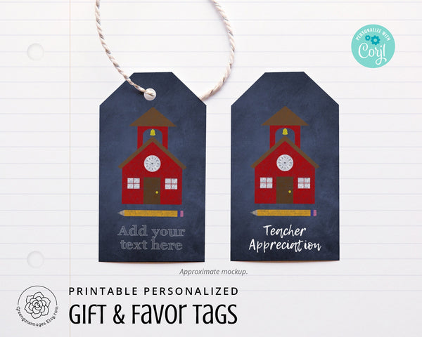 School Gift Tags 