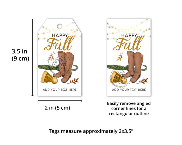 Fall Gift Tag 