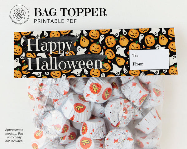 Halloween Bag Topper 