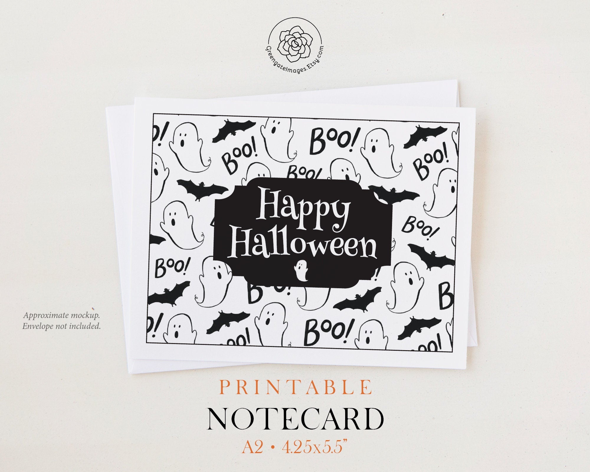 black-and-white-ghosts-a2-halloween-card-greengate-images
